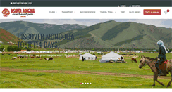 Desktop Screenshot of mongolianaadam.com