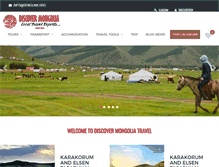 Tablet Screenshot of mongolianaadam.com